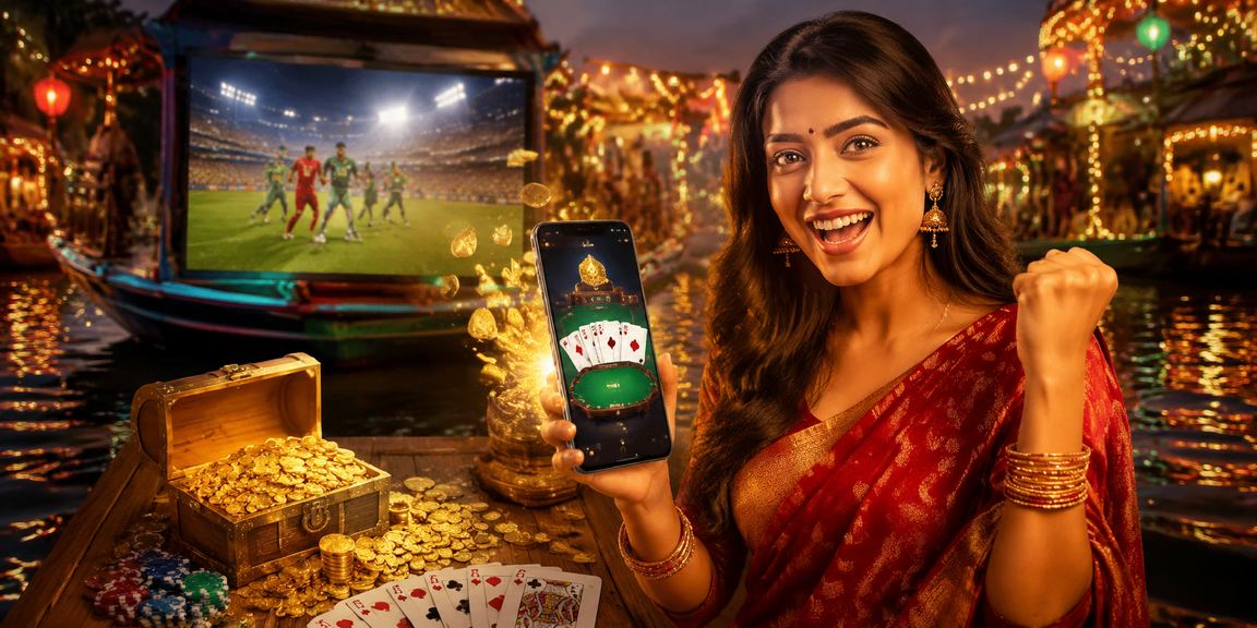 বরিশালের রাতের বাজারে মোবাইলে অনলাইন গেম ও বেটিং উপভোগ করছেন একজন ব্যবহারকারী